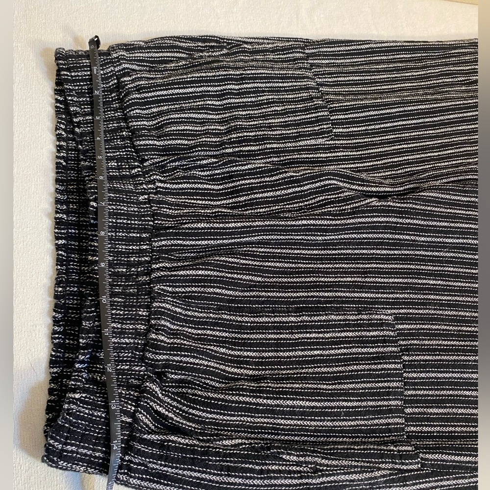 Time & True black and white pull on trousers. - Picture 9 of 12